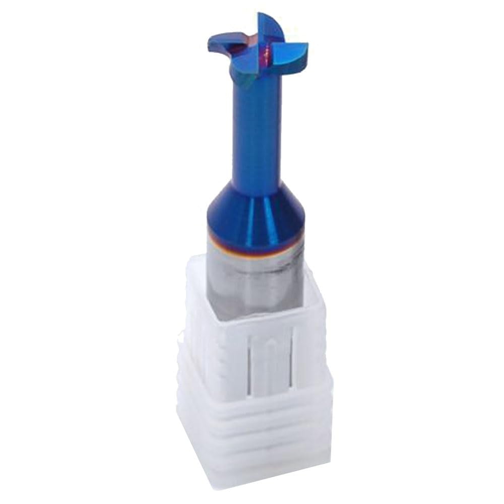 Gamvdout Tungsten Steel Alloy Milling T Type End Mill Machining Hard ...