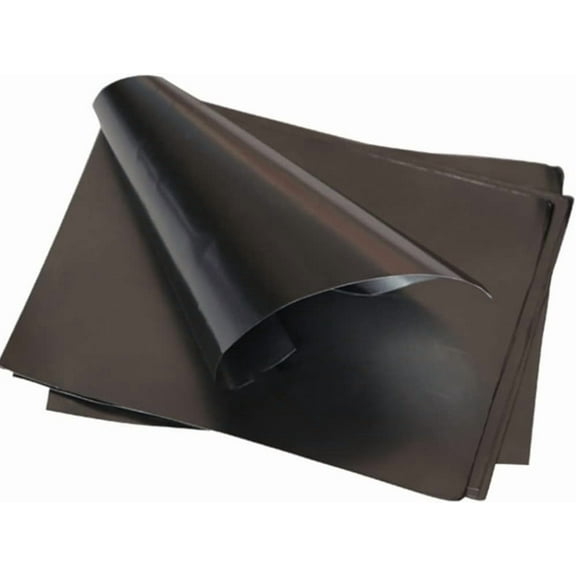 Gamvdout Ultra Thin Graphite Sheet Flexible Foil Graphite Film Widely Used in Paper and Other Industrial Length 200mm Width 250mm