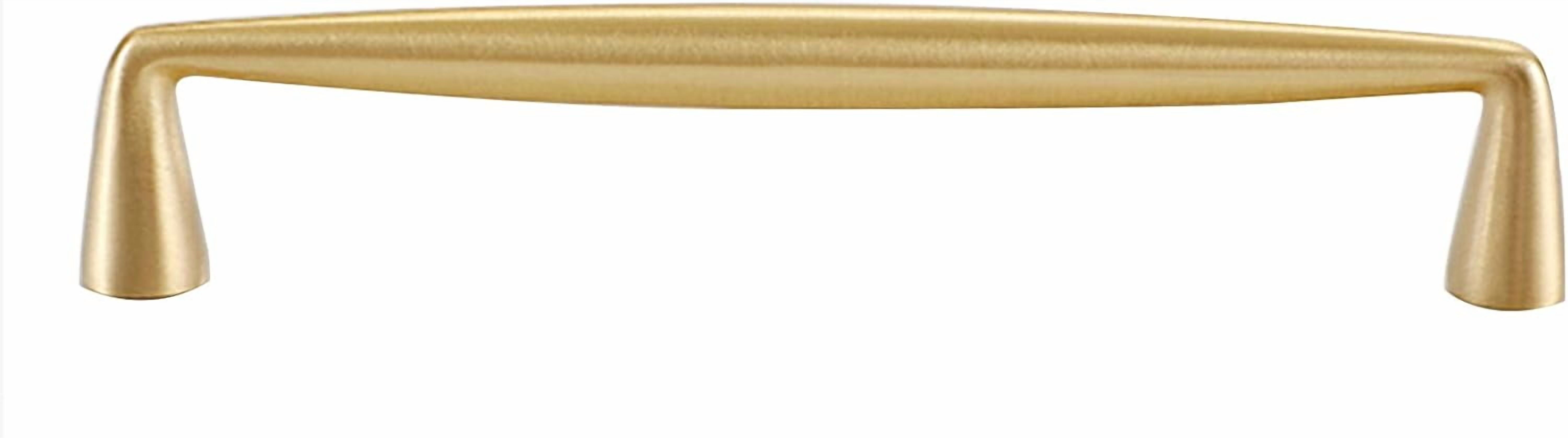 Gamvdout Vintage Furniture Handles Brass Drawer Door Handle Gold Furniture Kitchen Door Cabinet Handles for Kitchen Cabinets Golden Cupboard Door Handle with Screws