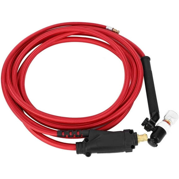 Gamvdout Welding torch Welding Torch Welder Argon Arc Soldering Tool Portable Lightweight Red Plastic 4-Meter Welding Torch tig welding accessories