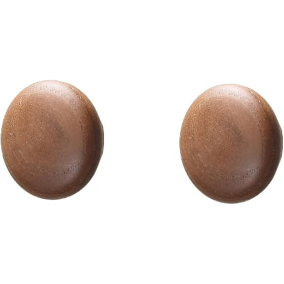 Gamvdout Wooden Handles for Cupboards 2Pcs Chinese Style Door Handle Solid Wood Long Wardrobe Cabinet Drawer Cabinet Handle Handle Semicircular 64Mm Beech