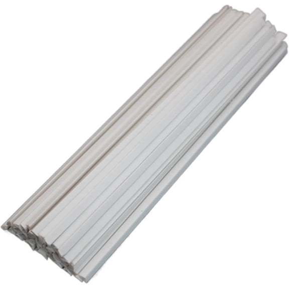 Gamvdout welding rod Triangle 4x4x6mm white plastic welding rods for car bumper repair Low Splatter Corrosion Resistance