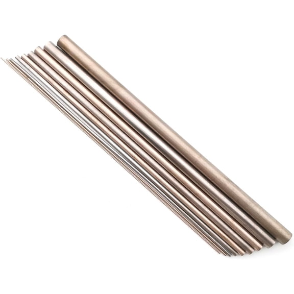 Gamvdout welding rod Tungsten Copper Rod Electrode Copper Bar Put Electric Rod W70 Tungsten Copper Alloy Good Electric Spark Length 200mm Low Splatter Corrosion Resistance
