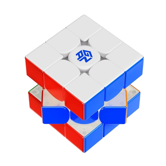 Gan 16 Maglev Max 3x3 Speed Cube, Professional Flaship Brain Teaser Puzzle, 136 Magnets 64g Light Weight