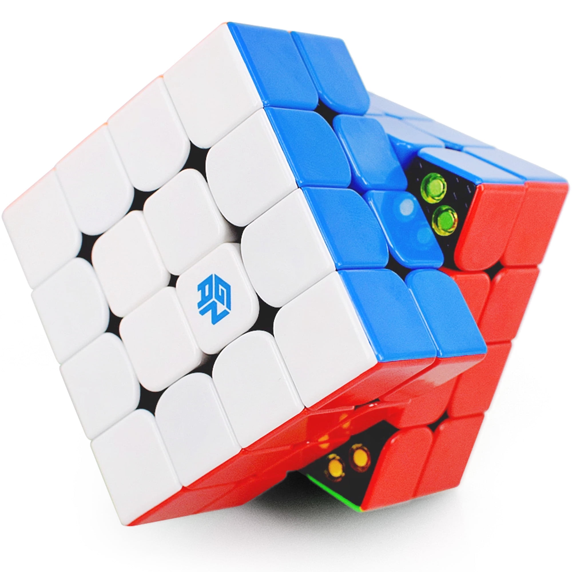 Gan 460 m, 4x4 Magnetic Speed Cube, 4 by 4 Stickerless Puzzle Toy 