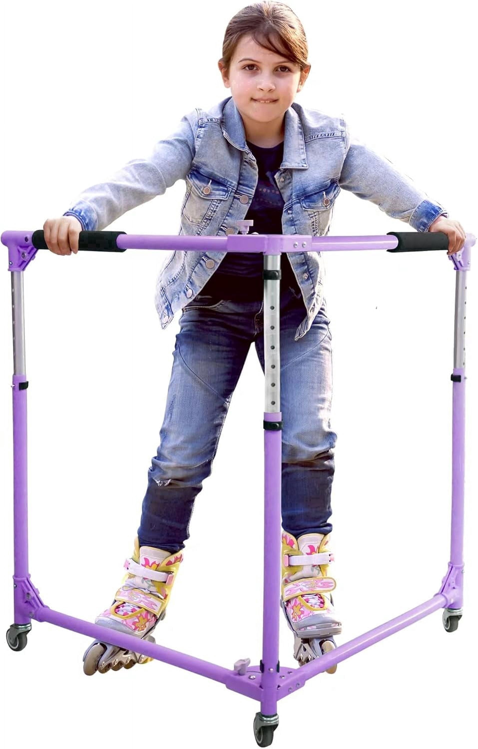 GanFindX Folding Skater Aid Roller Skate Trainer for Kids Toddler Adjustable Height
