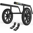 thumbnail image 1 of GanFindX Kayak Cart with Solid Foam Wheels, Detachable Canoe Trolley Carrier, Heavy Duty Kayak Dolly Transport with Upright Frame & Crossbar for All Terrain, 1 of 8