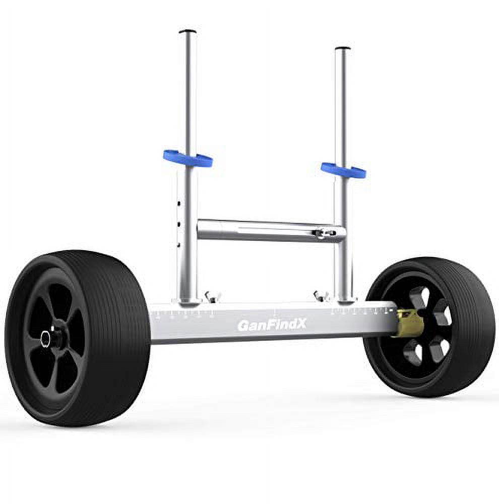 GanFindX QuickDetachable Lightweight Aluminum Kayak Cart, Width and