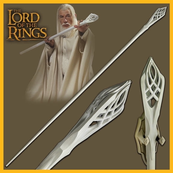 Gandalf the White Staff - Officially Licensed Lord of the Rings Replica