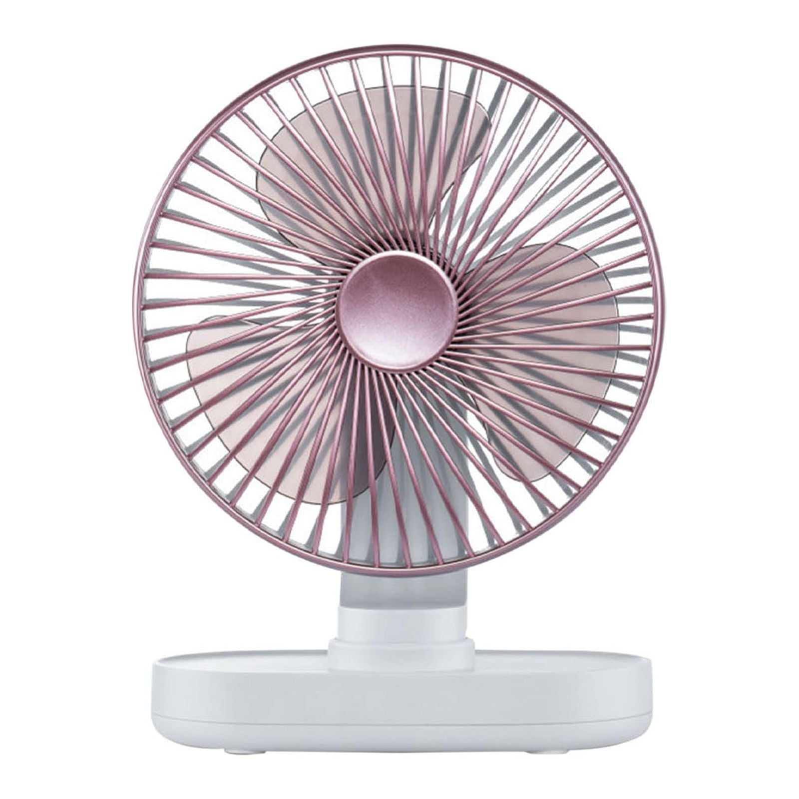 Ganenn Silent Fans, 1PC Shaking Fan Desktop Dormitory Electric Fan Usb Small Fan Rechargeable