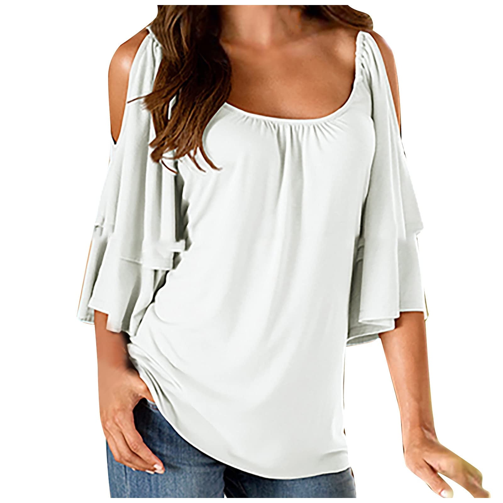 cold shoulder going out tops