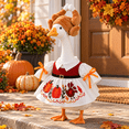 thumbnail image 1 of Ganfancp Holiday Outfit for 23-Inch Porch Goose Statue Interchangeable Fabric Costume for Halloween Thanksgiving Christmas Front Yard and Porch Decor, 1 of 10