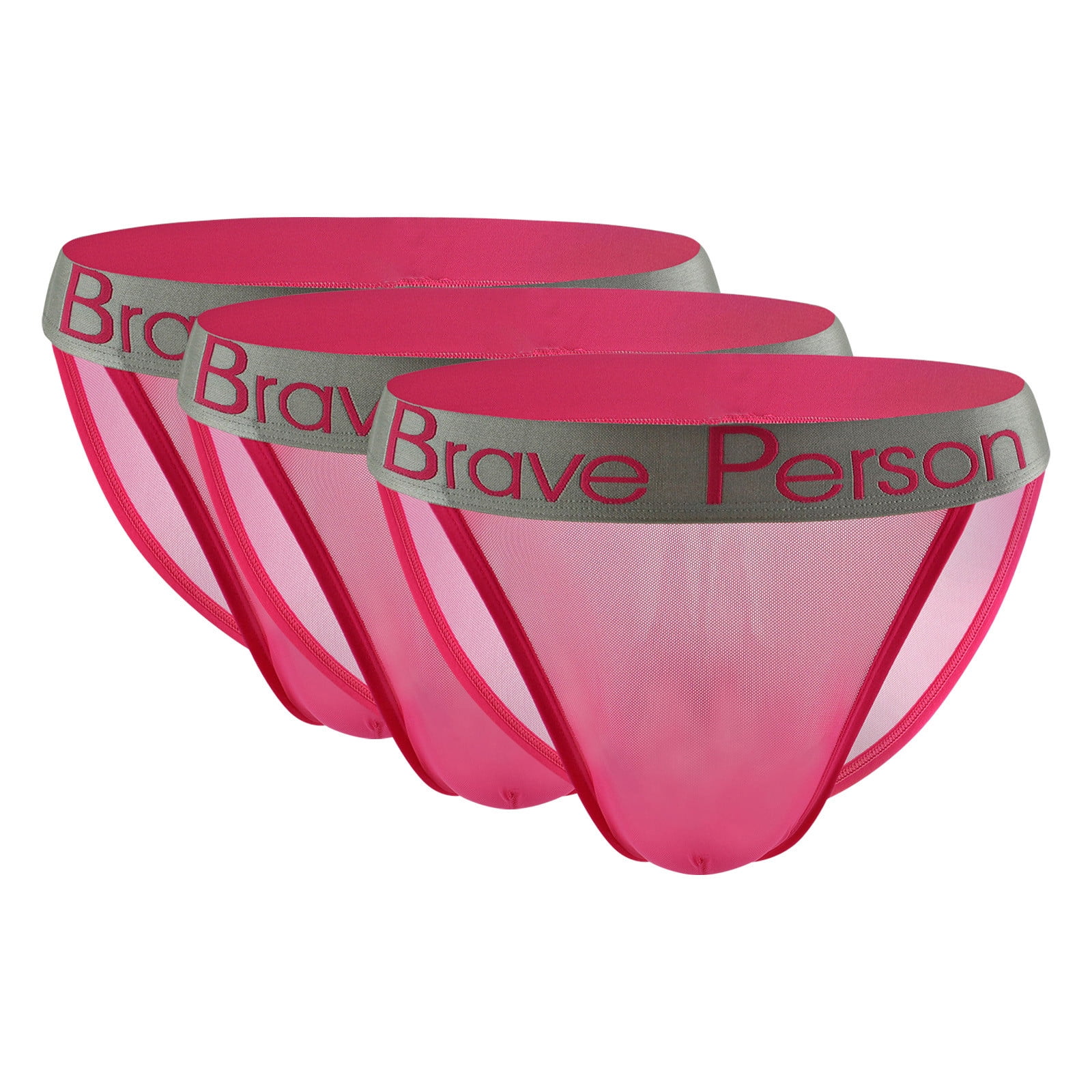 Ganfancp Man Thong Underwear,Men Casual Solid Perspective Low Waist