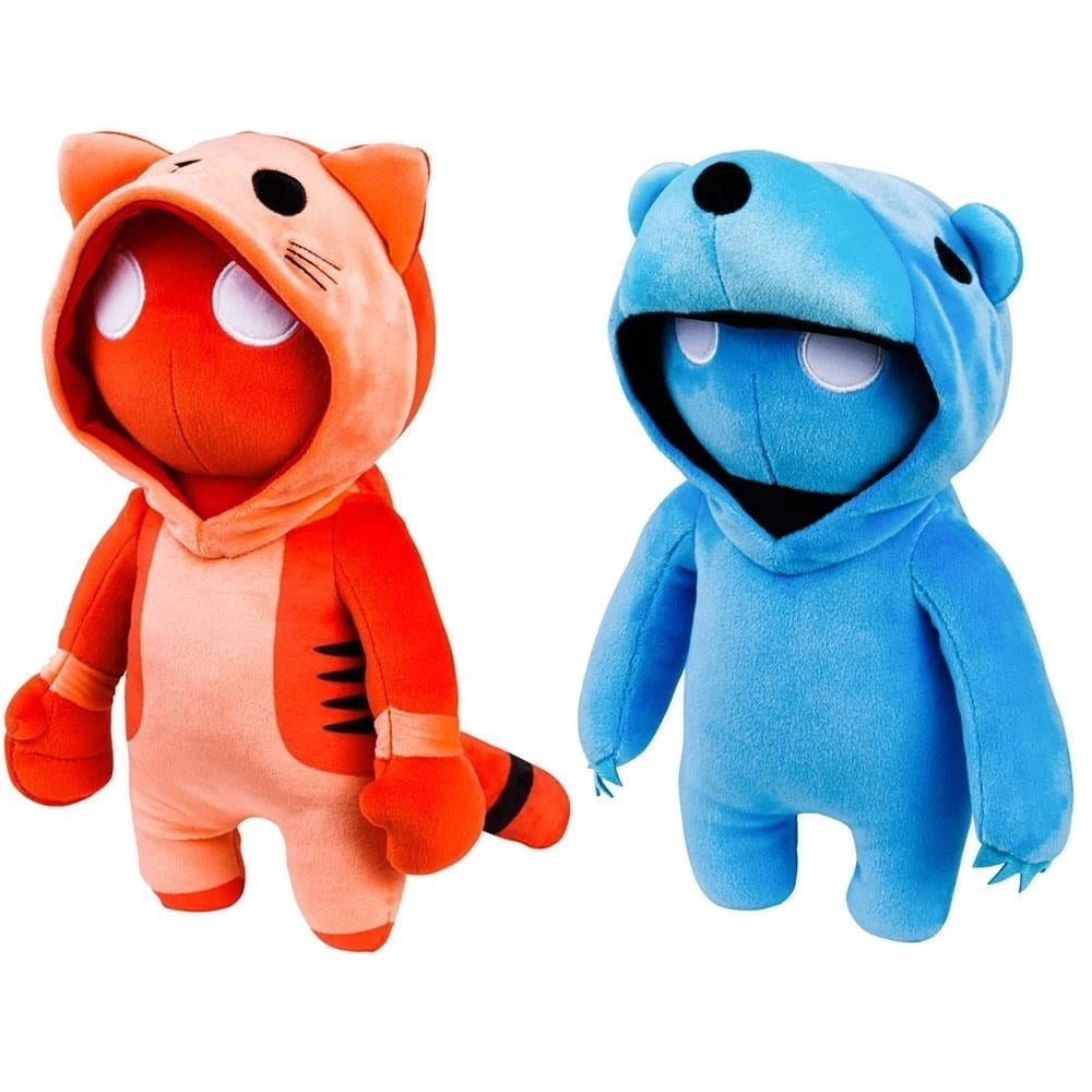 Gang Beasts Blue Bear Plush Backpack School Bag Video Game