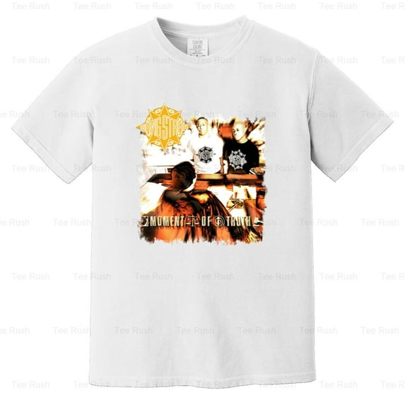 Gang Starr Moment Of Truth Album Rap Hip Hop Music Guru DJ Premier, Comfort Color T-Shirt Unisex, up to 4XL