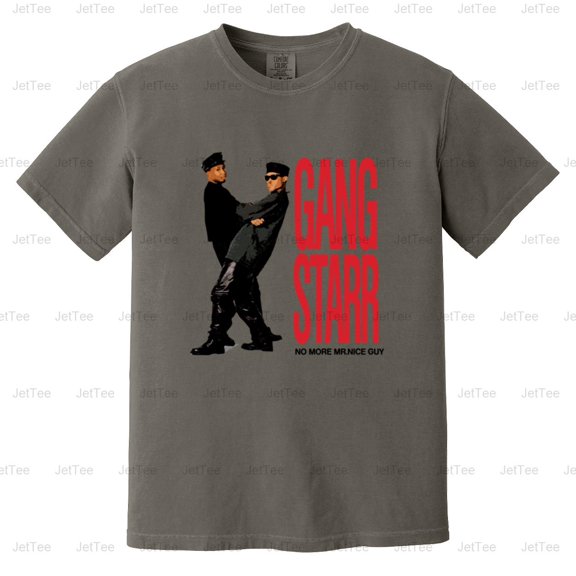 Gang Starr No More Mr Nice Guy Vintage Retro Hip Hop Music Duo Rap Comfort Color T-Shirt Unisex, up to 4XL
