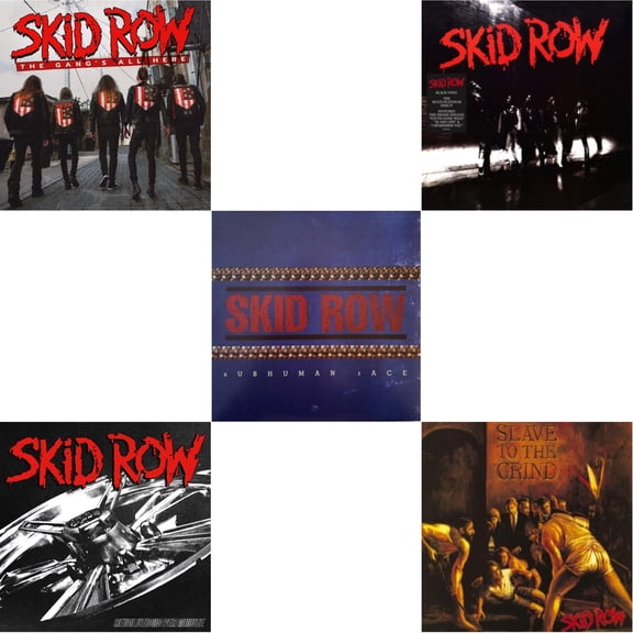 Gang's All Here (Limited/White LP Vinyl) & Revolutions Per Minute (180G) & Subhuman Race (2LP) & Skid Row & Slave To The Grind (2LP)