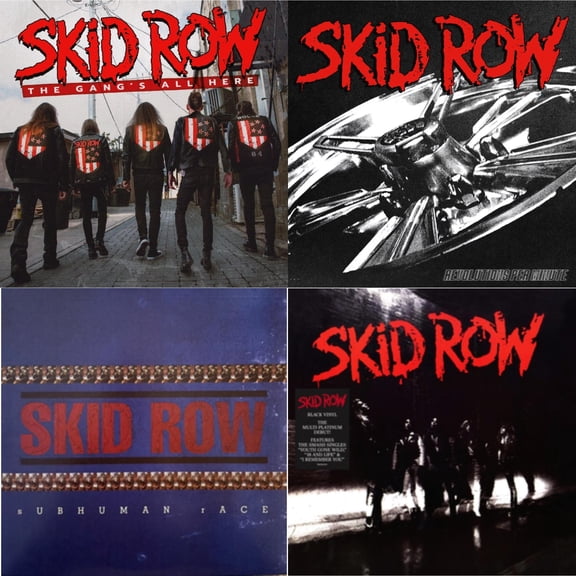 Gang's All Here (Limited/White LP Vinyl) & Revolutions Per Minute (180G) & Subhuman Race (2LP) & Skid Row