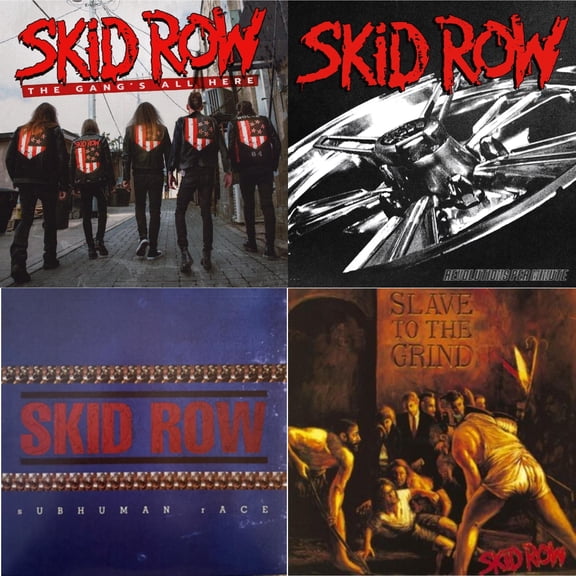 Gang's All Here (Limited/White LP Vinyl) & Revolutions Per Minute (180G) & Subhuman Race (2LP) & Slave To The Grind (2LP)