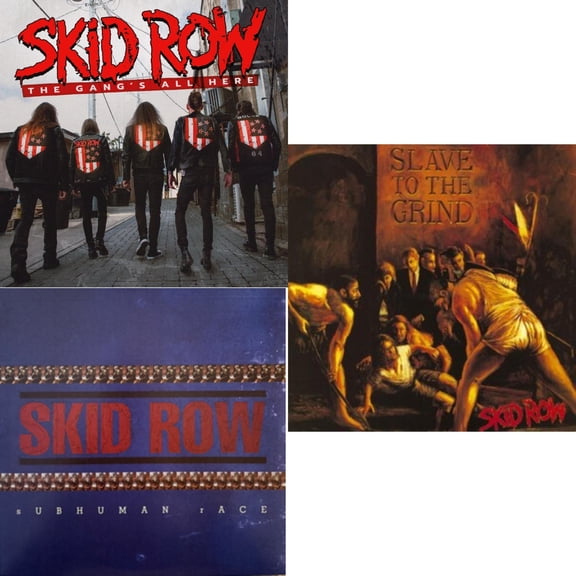 Gang's All Here & Subhuman Race (2LP) & Slave To The Grind (2LP)