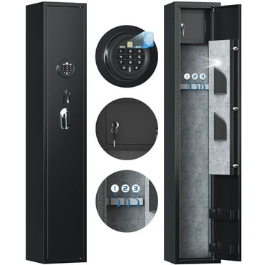 KAER 3-5 Rifle Gun Safe,Gun Safes For Rifles And Pistols,Biometric Fingerprint Rifle Safe For