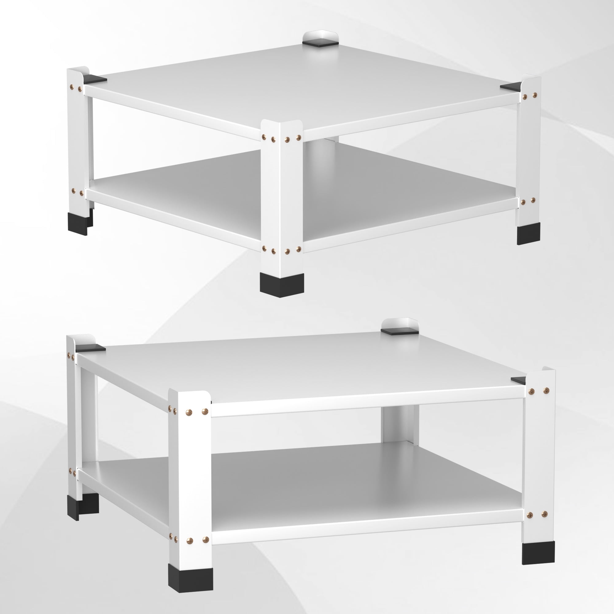 GangMei Two Pack Laundry Pedestals Universal Fit 700lbs Capacity for