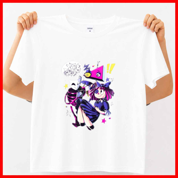 Gangle Ragatha Amazing Digital Circus Retro Cartoon Art Tee Unisex T-ShirtPlus Size S–5XL Available