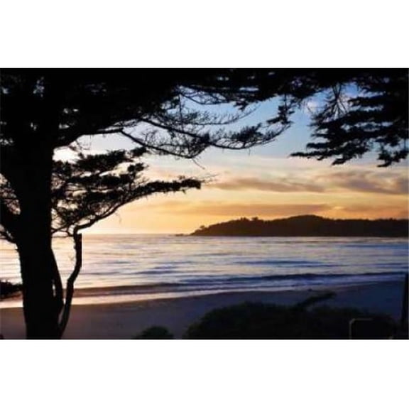 Gango Editions PDXPSHSF188LARGE Carmel Sunset III Poster Print by Alan Hausenflock, 24 x 36 - Large