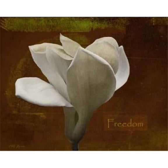 Zen Tulip Freedom Poster Print by Vitaly Geyman (8 x 10)