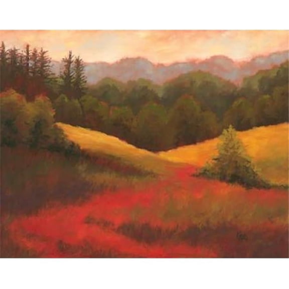 Gango Editions PDXRVS101LARGE Tuscan Sunset Poster Print by Molly Reeves, 24 x 30 - Large