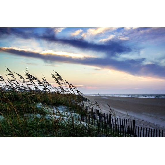 Gango Home Decor A Disappearing Sunset II by Alan Hausenflock (Printed on Paper); One 36x24in Fine Art Paper Giclee Print