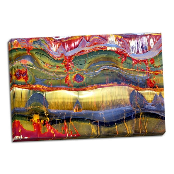 Gango Home Decor Austral Abstract by Douglas Taylor (Ready to Hang); One 36x24in Hand-Stretched Canvas