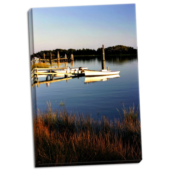 Gango Home Decor Beaufort Skiff by Alan Hausenflock (Ready to Hang); One 24x36in Hand-Stretched Canvas