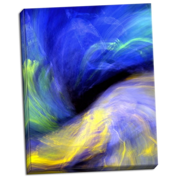 Gango Home Decor Black Opal by Douglas Taylor (Ready to Hang); One 22x28in Hand-Stretched Canvas