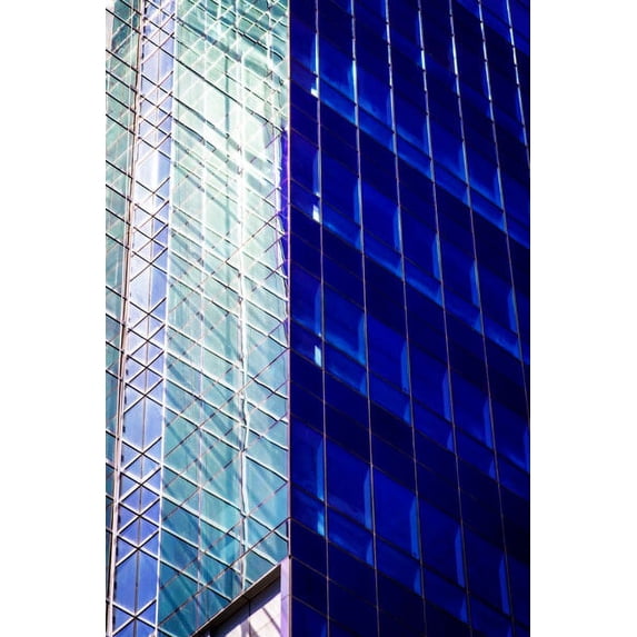 Gango Home Decor Blue Tower II by Alan Hausenflock (Printed on Paper); One 24x36in Fine Art Paper Giclee Print