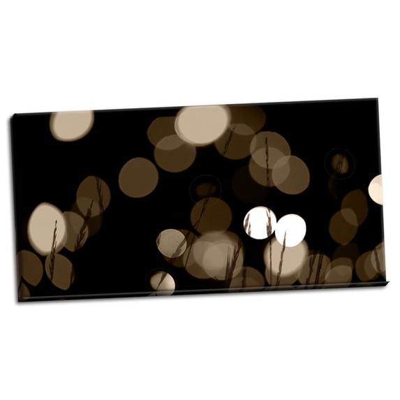 Gango Home Decor Bokeh Grass II by Erin Berzel (Ready to Hang); One 36x18in Hand-Stretched Canvas