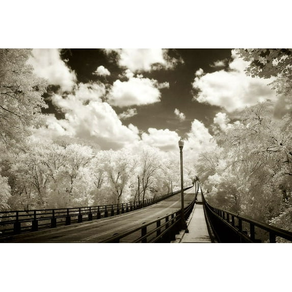 Gango Home Decor Boulevard Bridge I by Alan Hausenflock (Printed on Paper); One 36x24in Fine Art Paper Giclee Print