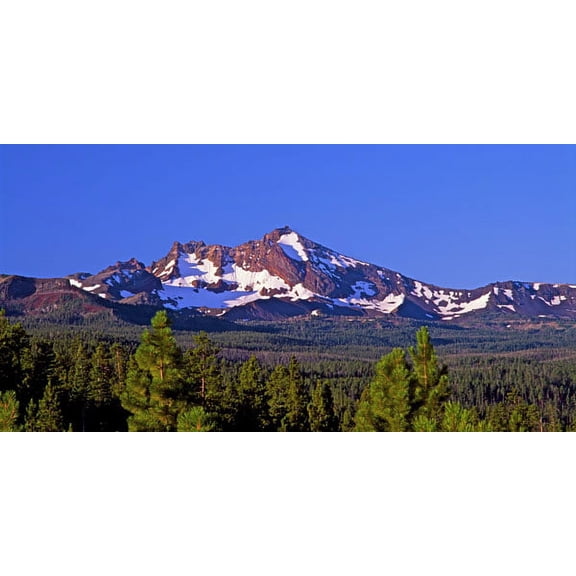 Gango Home Decor Broken Top IV by Ike Leahy (Printed on Paper); One 36x18in Fine Art Paper Giclee Print