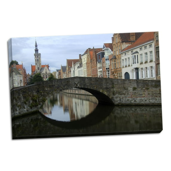 Gango Home Decor Brugge I by George Johnson (Ready to Hang); One 36x24in Hand-Stretched Canvas