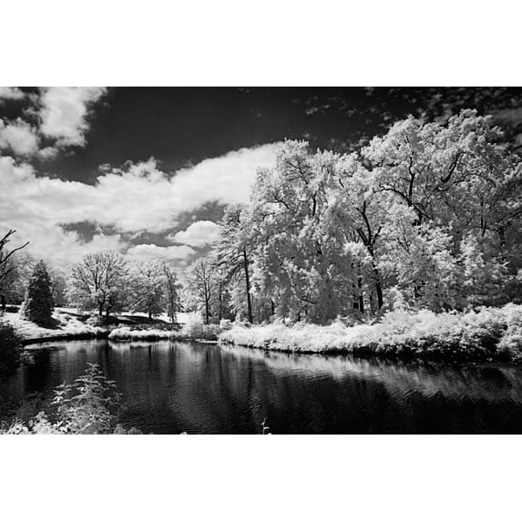 Gango Home Decor Bryan Lake IV by Alan Hausenflock (Printed on Paper); One 36x24in Fine Art Paper Giclee Print