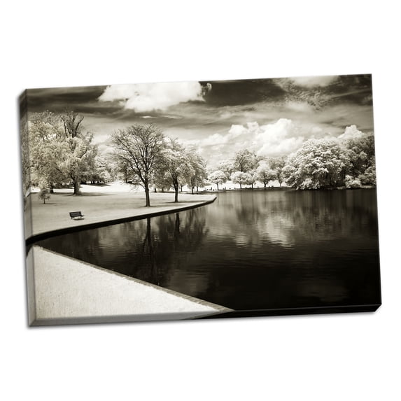 Gango Home Decor Bryan Park I by Alan Hausenflock (Ready to Hang); One 36x24in Hand-Stretched Canvas