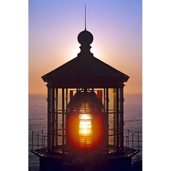 Gango Home Decor Cape Meares Lighthouse by Douglas Taylor (Printed on Paper); One 24x36in Fine Art Paper Giclee Print