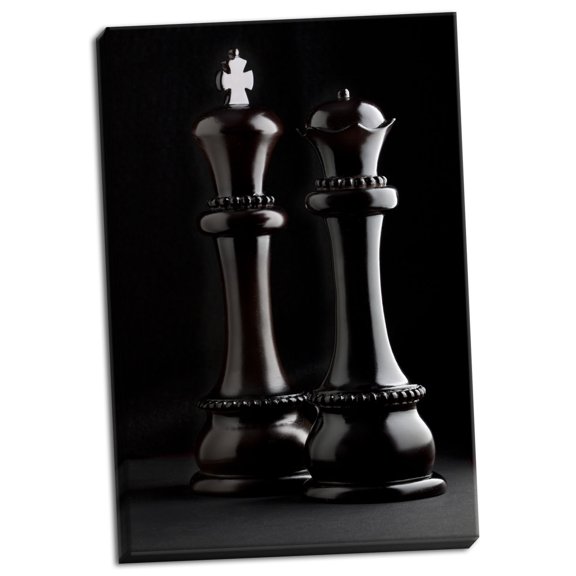 Gango Home Decor Chessmen I by C. Thomas McNemar (Ready to Hang); One 24x36in Hand-Stretched Canvas