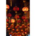 thumbnail image 1 of Gango Home Decor Chinese Lanterns I by Erin Berzel (Printed on Paper); One 24x36in Fine Art Paper Giclee Print, 1 of 4