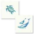 thumbnail image 1 of Gango Home Decor Coastal Maritime VII & VIII by Daphne Brissonnet (Printed on Paper); Two 12x12in Unframed Paper Posters, 1 of 5