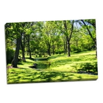 Gango Home Decor Contemporary Gentle Stream I by Alan Hausenflock (Ready to Hang); One 36x24in Hand-Stretched Canvas