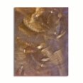 thumbnail image 1 of Gango Home Decor Contemporary Gold Brushed Metal I by Monika Burkhart (Printed on Paper); One 16x20in Fine Art Paper Giclee Print, 1 of 4