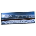 thumbnail image 1 of Gango Home Decor Contemporary Grand Tetons Winter by Ike Leahy (Ready to Hang); One 20x8in Hand-Stretched Canvas, 1 of 4
