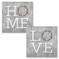 thumbnail image 1 of Gango Home Decor Contemporary Home & Love by Marla Rae (Printed on Paper); Two 12x12in Unframed Paper Posters, 1 of 5