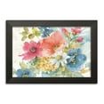 thumbnail image 1 of Gango Home Decor Contemporary My Garden Bouquet I by Lisa Audit (Ready to Hang); One 18x12in Black Framed Print, 1 of 3